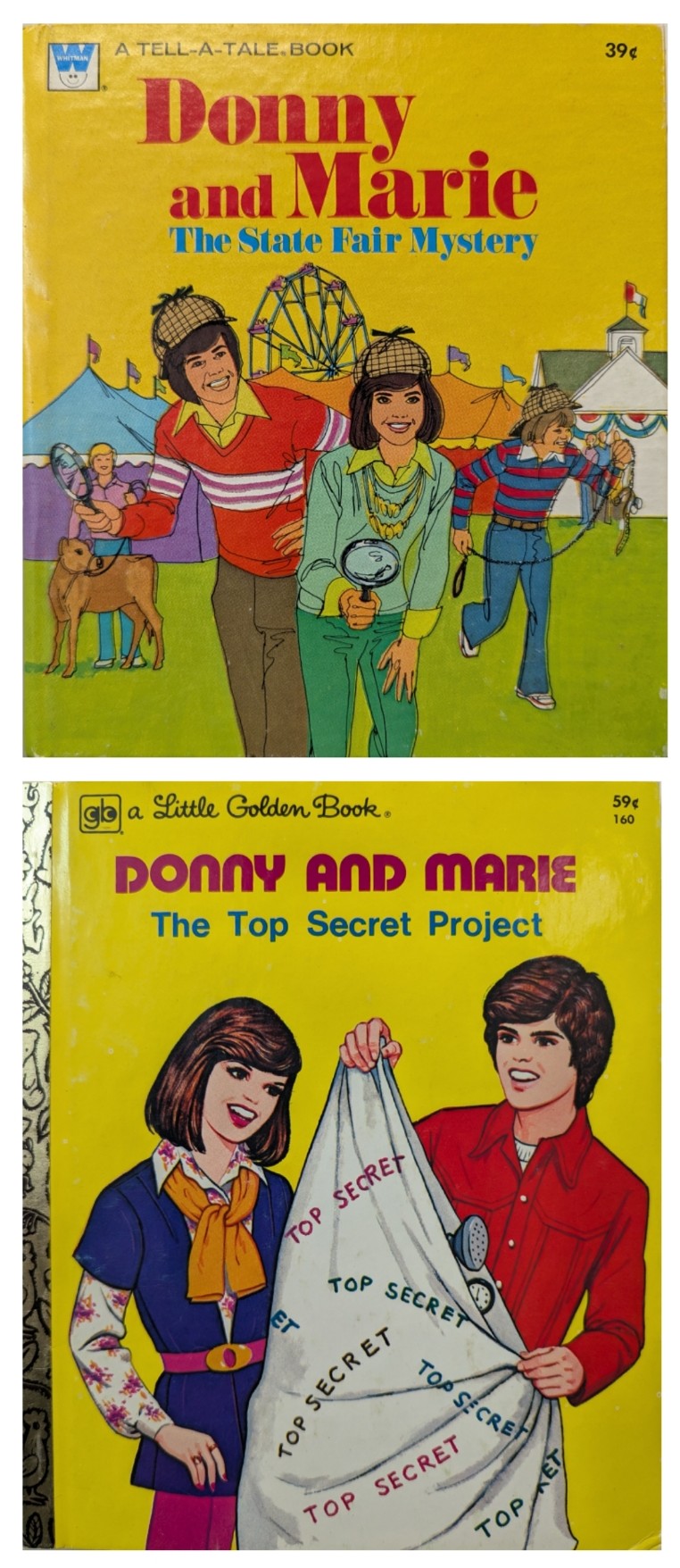Image of Item #7. Donny and Marie story books
