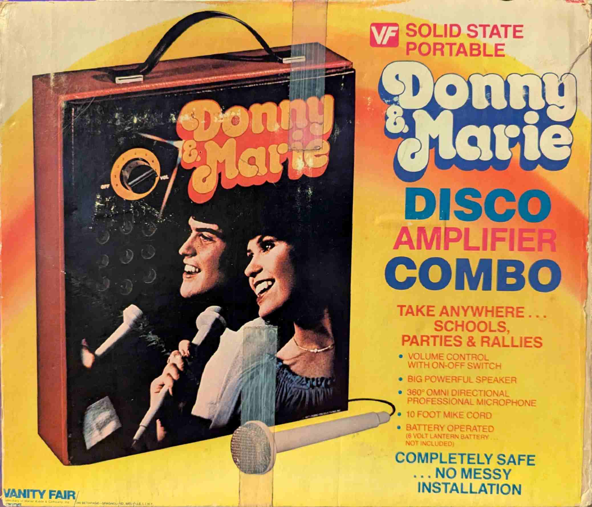 Image of Item #3. Donny and Marie Disco Amplifier Combo