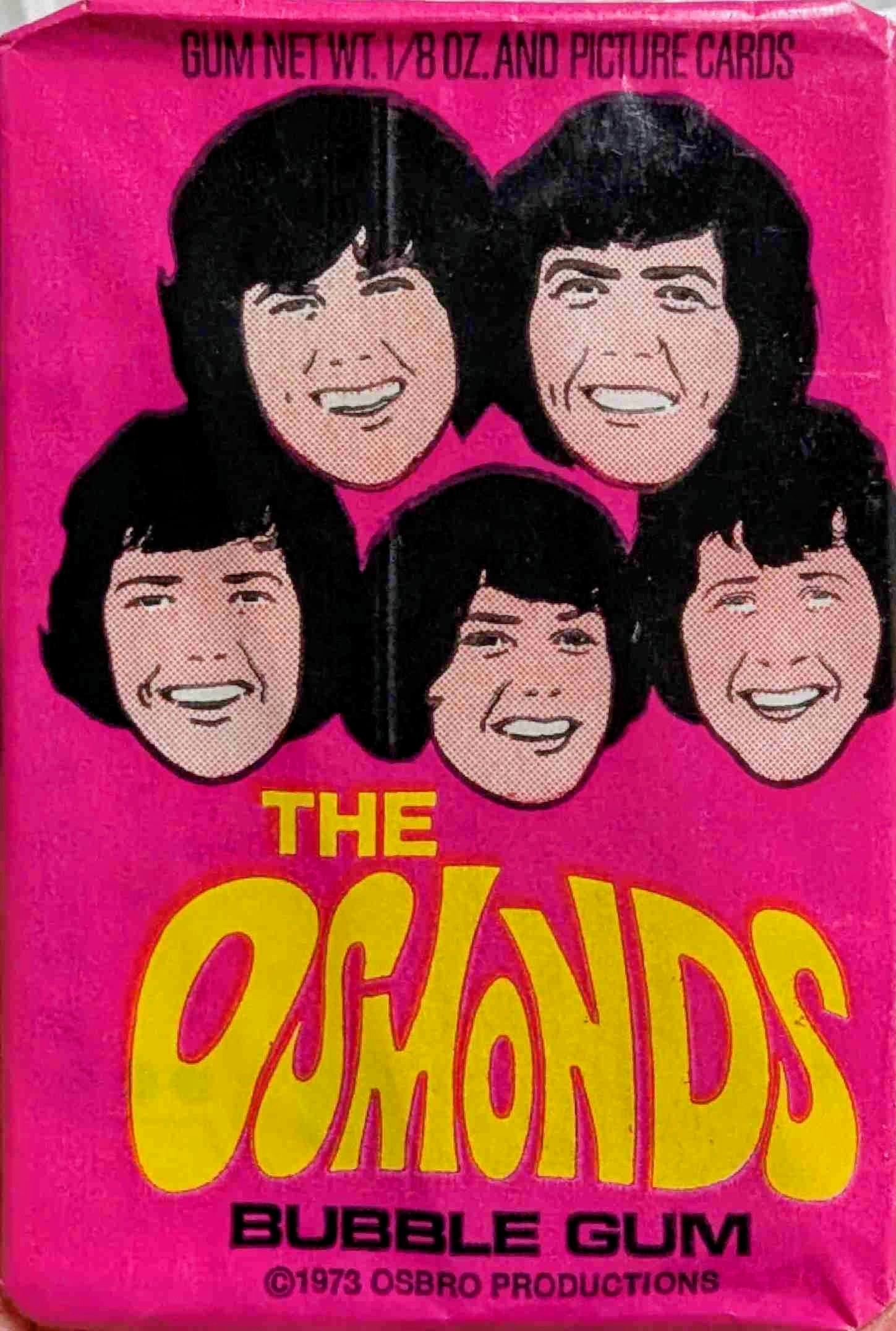 Image of Item #5. The Osmonds Bubble Gum Trading Cards