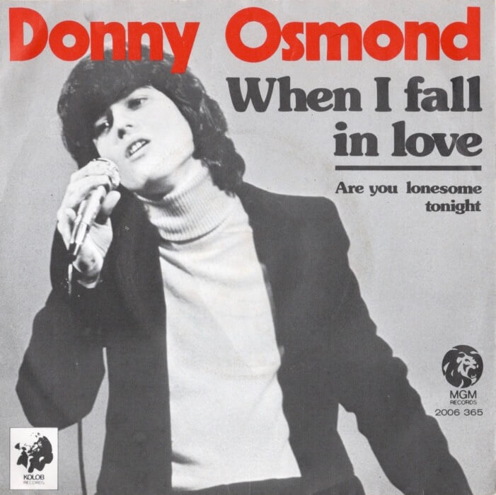 Donny Osmond When I Fall In Love:Are You Lonesome Tonight 2 - Donny.com.