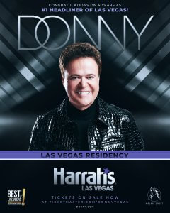 Donny Las Vegas Residency. Tickets on sale now.